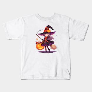 Witch Halloween Tee Kids T-Shirt